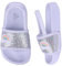 Dream QuanZhou Pantofole Estive bambina Scarpe da Spiaggia Bambini Ragazze Antiscivolo Leggere Infradito e Ciabatta e Piscina Morbido Gomma Pantofole da Bagno Interno da Esterno Sandali 25 Bianco