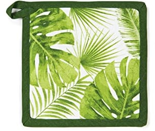 Excelsa Foliage Presina da Cucina, Cm. 20 x 20, Fodera 100% Cotone, Imbottitura in Poliestere