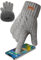 KEECOW Thermo Handschuhe Herren Winter Warm, Touchscreen Handschuhe Gefüttert Winddicht Atmungsaktiv for Outdoor Sports Skifahren Fahrradfahren Motorrad Laufen Wandern Camping(Hellgrau)