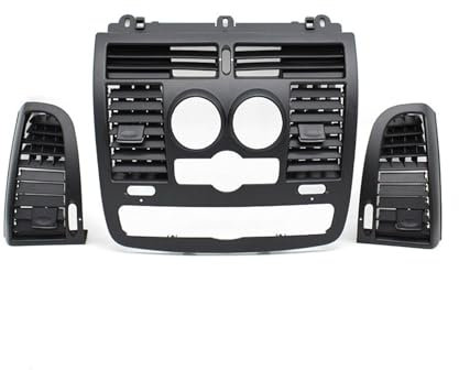 GERRIT Cubierta de Salida de ventilación de Aire Central Izquierda y Derecha for Mercedes Benz Vito Viano W636 W639 2004 2005 2006 2007 2008 2009 2010-2015 Aire Acondicionado (Color : Model A 3pcs se