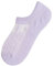 Zapatillas de estar por casa para mujer, calcetines de verano invisibles, transpirables, boca plana, invisibles, calentadores de pies, microondas, morado, Talla única