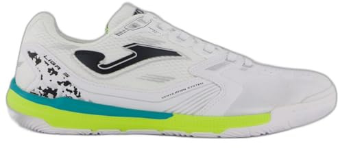 Joma Liga 5 2502 IN LIGS2502IN, Men Indoor Football Trainers, White, 41 EU