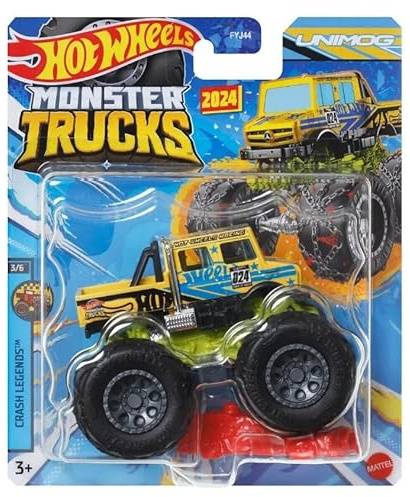 Hot Wheels Monster Trucks Unimog Crash Legends 3/6 Neu für 2024
