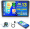 [2+64GB] Android 13 Autoradio, Wireless Carplay Android Auto, für Audi A3 (2003-2012) S3 (2006-2012) RS3 (2011-2012) Radio, Bildschrim 9, Bluetooth, Mirror Link, GPS WiFi FM SWC USB EQ