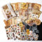 200 Stück Vintage Scrapbooking Aufkleber Set Scrapbooking Sticker Set Scrapbook Aufkleber Scrapbook Zubehör Sticker Fotoalbum für Sammelalbum DIY Fotoalbum Tagebuch Notizbuch