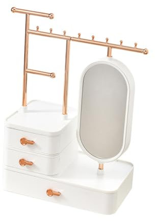 CRILSTYLEO Multi-use Makeup Organizer Box Makeup Brush Holder Vanity Organizer for Spaces