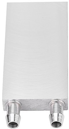 Aluminio CPU Enfriador Disminato de Calor de Calor Líquido Bloque de Refrigerador para la Computadora Portátil de PC, Vía Fluvial Doblada Doble, Velocidad de Fuga Inferior a