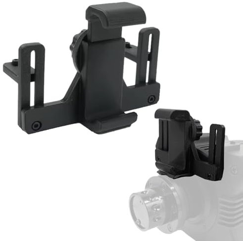 Obokidly Racing Dashboard Universal Adjustable Phone Holder Mount Stand Compatible with MOZA R5 R3 R9 R12 Base ;Sturdy Clamp For FANATEC CSL DD and GT DD Pro Wheel Base (For MOZA)