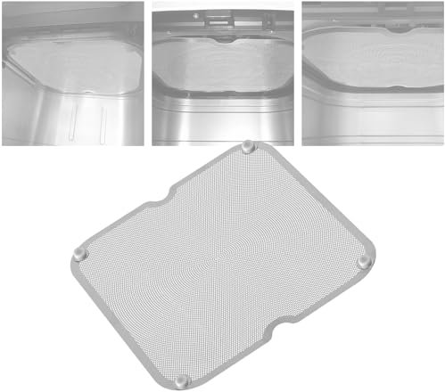 Splatter Guard for Air Fryer，Magnetic Stainless Steel - Keep Grease Off Heating Coils Max Airflow Same Cook Time - Fits Cosori/Ninja/Instant Vortex 6-11L