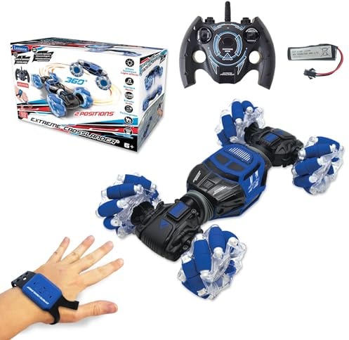 Lexibook, Extreme Crosslander RC-Auto, RC50LXB | Gesten-Armband, Musik, Lichteffekte, Wiederaufladbar