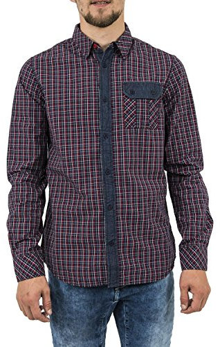 Kaporal Chemise Mitch Bleu Rouge