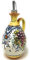 CERAMICHE D'ARTE PARRINI- Italienische Kunstkeramik, Menage Öl, Dekoration, trauben, handgemalt, hergestellt in Italien Toscana