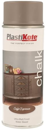 Plasti-kote Chalk Finish Spray Caffe Espresso 400ml