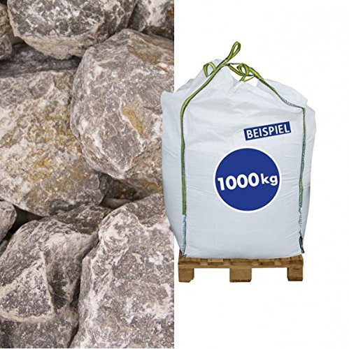 Kalksteinbruch Grau 70-120 mm 1000kg Big Bag