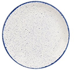 Churchill Stonecast -Coupe Plate Teller- Durchmesser: Ø16,5cm, Farbe wählbar (Indigo Blue)