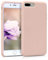 kwmobile Case Compatible with Apple iPhone 7 Plus/iPhone 8 Plus Case - TPU Silicone Phone Cover with Soft Finish - Dusty Pink