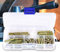 110pcs M4 Dowel Screw Woodworking, Fastening Parts Combination Screws Furniture Connector Double Ended Screw Hanger Bolt for Furniture Fixing Balustrading