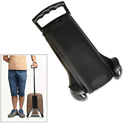 Portable Folding Luggage Cart, Compact and Lightweight Laundry Cart With Wheels Grocery Utility Carts, Hand Truck And Dolly With 2 Wheels For Luggage, Travel, Moving, Shopping, Office Use
