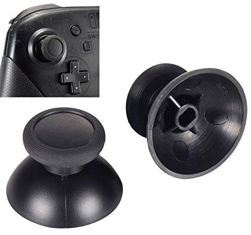 Lot de 2 joysticks analogiques en Forme de Champignon 3D Replacement pour Nintendo Switch NS Pro Manette