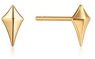 Ania Haie Damen-Ohrstecker Diamond Shape Stud 925er Silber One Size Gold 32014109