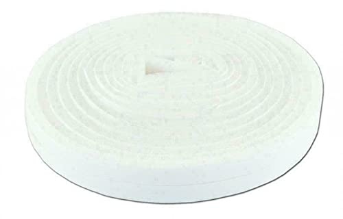 Polyurethane Foam Cushion Self Adhesive Door - 6m - Window Seal Strip Draught Weather Sponge Excluder.