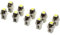Recambo 10 x B8.5d Tacho Beleuchtung LED 5050 SMD BAX10D high Power Weiß Umbauset Innenraum Innenraumbeleuchtung Instrumentenbeleuchtung Cockpit