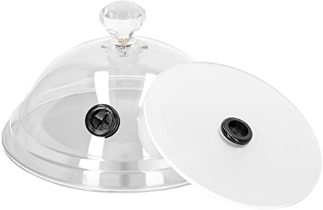 HERCHR Ensemble d'accessoires pour Pistolet à Fumer 2 pièces, Fumeur Portable, Couvercle De Tasse De Pistolet à Fumer Transparent, Couvercle de dôme pour Fumer