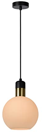 LUCIDE JULIUS - Pendelleuchten - Ø 20 cm - 1xE27 - Opal