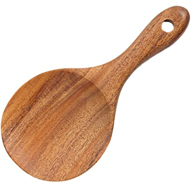 Cuchara de madera para arroz, cuchara de madera para arroz, cucharón, cucharón, cucharón, vajilla grande, utensilios de servir, cuchara de madera