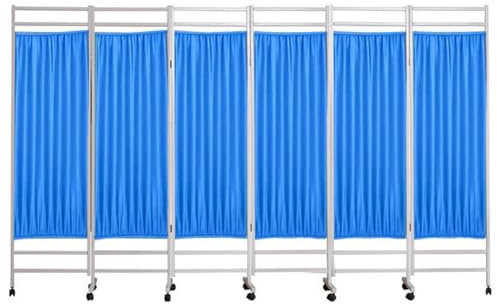 Raumteiler Sichtschutz Trennwand Stellwand Klinik Freistehend Raumteiler-Wand Mit Feststellbaren Rollen, 3 2,5 2 1,5 M Breite Faltbarer Sichtschutz Für Prüfungsraum Krankenhäuser Salon Modernes Tragba