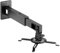 KIMEX - Support pour vidéoprojecteur - Mural - Longueur réglable 46-60 cm - Coloris Noir - 051-1003
