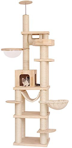 Cat Tree Cat House Is Ideal For Cats To Climb And Play Indoors And Outdoors Cat Tower