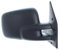 XYZ Parts Manual Wing Door Mirror With Black Cover Compatible with VW Transporter T4 Van 1990-2003 Drivers Side Right Hand Replacement