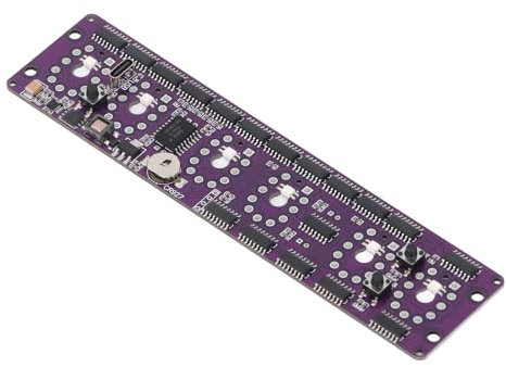 Nixie Glow Clock-Modul 6-Bit-Digitalröhrenplatine IN12 IN14 Nixie Glow Clock-Modul 12/24-Stunden-Umschaltung