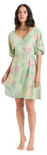 ROXY Season of Sun Short Dress S, grün, 36