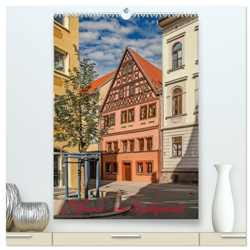 Pößneck - ein Stadtporträt (hochwertiger Premium Wandkalender 2026 DIN A2 hoch), Kunstdruck in Hochglanz: Eine Kleinstadt im östlichen Thüringen ... seiner Bürger ihr Gesicht. (CALVENDO Orte)