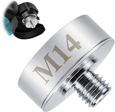 X Lock Adapter auf M14-Gewinde und 5/8'' Gewinde, X-Lock-Adapter für Normale Scheiben, Winkelschleifer Trennscheiben, Schneidmesser, Sägeblatt (1 X X-lock Adapter)