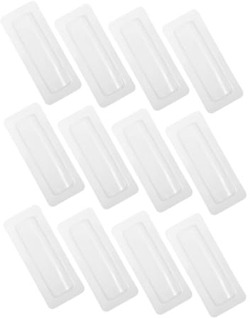 WEKADRIN 25 Stück Transparentes Plastikkartenetui aus Kunststoff Geschützt für Reisen und Partys Inklusive Lippenstiftaufbewahrungshalter und Geldkarten Kuppelhalter
