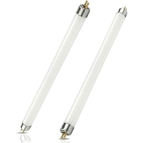 T4 leuchtstoffröhren 435 mm neonröhre, 12W Energiesparlicht G5, 3500K Weiß | Leuchtstoffröhren mit Geringem Energieverbrauch, leuchtmittel röhre CFL, röhrenlicht für Küche Badezimmer garage Schrank,2 pc