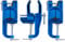 BTkviseQat XCMAN All Metal Alpine Ski Vise for Ski Tuning and Waxing Adjustable Angle and Height Durable and Stable