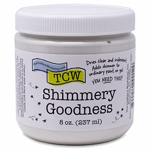 The Crafters Workshop Shimmery goodness 8 oz., Transparent