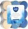 18 * aromatische Heizungen, Antitabak-Duft, blaue Farbe, 4 Stunden Rauchen