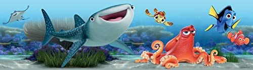 1art1 Findet Dorie Dory, Hank, Destiny & Nemo, Disney Bordüre Tapeten-Borte Selbstklebend 500x14 cm
