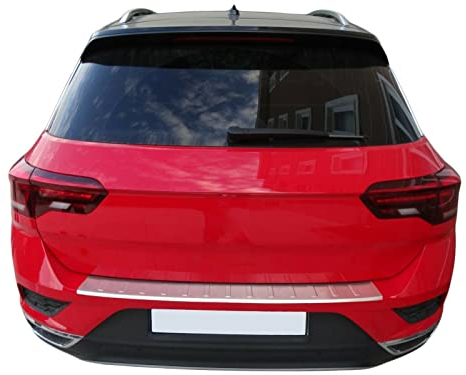 Ladekantenschutz Edelstahl MATT kompatibel für VW T-ROC (A11) ab 2017 | mit Abkantung | premium Qualität von RECAMBO