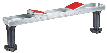 Roca A248427000 Ensemble de pieds de baignoire universels en acier 80 x 10 x 5 cm