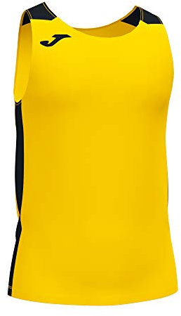 Joma Camiseta Tirantes Record II Amarillo Negro, XXL