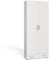 Vicco Aktenschrank Frank, Büroschrank, Weiß, 80 x 200 cm mit Schublade