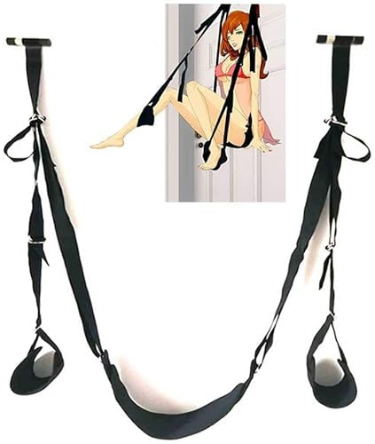 tangguangwen Puerta Colgante giratoria de 360 ??Grados, Accesorios de Asiento de Columpio Interior para Silla Familiar, Interior Suave y cómodo