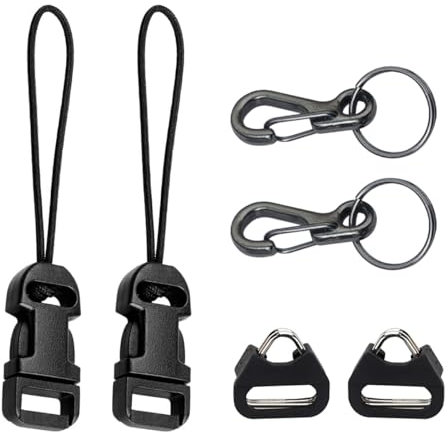 Camera Quick Release Adapter Clip for Camera with Round Lugs Rings for Cameras Strap, 33lb Breaking Force