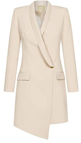 Swing Fashion Damen Kleid Elegant | Business Kleider | Etuikleider | Festliches Kleid | Partykleid | Cocktailkleider | Minikleid | Abendkleid | Langarmleid | V-Ausschnitt | Kurze | Rot |